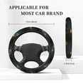 thumbnail image 3 of Cauagu Magical Library Butterfly Night Print Car Steering Wheel Cover - Universal Car Accessory for Diverse Cars for Steering Wheel with a Diameter of 14.5"-15", 3 of 6