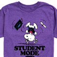 thumbnail image 3 of Peanuts - Snoopy Flipping - Student Mode Off - Toddler & Youth Short Sleeve Graphic T-Shirt, 3 of 7