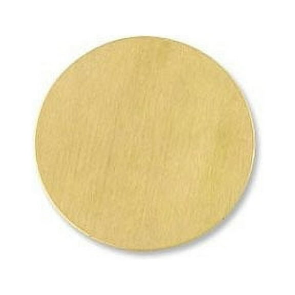 Brass Round Blank 1"