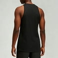 thumbnail image 5 of Yaoyar Mens Workout Tank Tops Quick Dry Athletic Gym Longline Loose Tank Breathable Soft Sleeveless Running Training Vest, 5 of 8