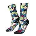 thumbnail image 2 of Alien Invader Zim Gir Adult Socks Breathable Cozy Soft Crew Socks Novelty Casual Calf Stockings For Men Women, 2 of 8