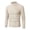Tops1-Beige, variant on COMVALUE Mens Mock Neck Ribbed Knit Sweater Long Sleeve Slim Fit Casual Pullover For Daily Wear