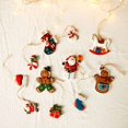 thumbnail image 4 of Christmas Gloves Socks Snowman Scarf Hanging Pendant Xmas Tree Hanging Ornaments For Home 2024 New Year Holiday Party Decoration, 4 of 4
