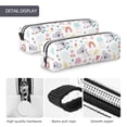 thumbnail image 4 of Cauagu Cute Koala Print Leather Pencil Pen Case - Stationery Bag Portable Stationery Bag Big Capacity Pencil Pouch Cosmetic Organizer Bag for Men & Women, 4 of 7