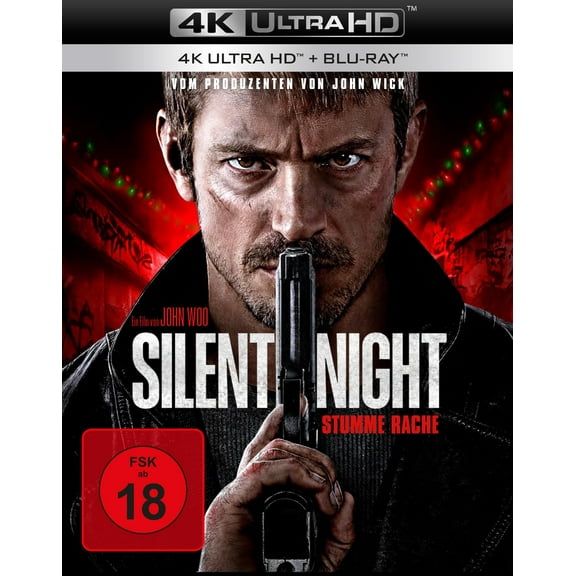Silent Night - Stumme Rache (4K Ultra HD) (  Blu-ray) (4K Ultra HD) Kid Cudi John Woo
