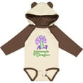 thumbnail image 3 of Inktastic Mommy's Lil' Dragon Boys or Girls Long Sleeve Baby Bodysuit, 3 of 5