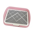 thumbnail image 4 of Inodoro de entrenamiento para perros, soporte para orina de perro, fácil limpieza, protege el suelo, almohadilla para cachorros Rosa, 4 of 10