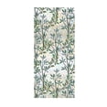 thumbnail image 2 of AKEGAMN Colorful Window Film Bathroom Decoration: Green Vine Pattern Privacy Film Static Adhesive Front Door & Home Sunlight Blocking Create A Personalized & Cozy Privacy , Blocking Views：The semi-t, 2 of 4