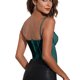 thumbnail image 5 of TRKIYQC Camisola de encaje de verano para mujer, malla de retazos transparente sin mangas con tirantes finos de corte bajo, camisetas sin mangas ajustadas para discoteca TRKIYQC  moda, 5 of 6