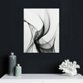 thumbnail image 4 of JEUXUS Black and White Abstract Line Art Canvas Print Painting Modern Wall Decor Artwork, 4 of 4