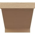thumbnail image 2 of 6"W x 6"D x 6"H Wide Burlington Rough Cedar Woodgrain TimberThane Corbel, Primed Tan, 2 of 6