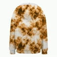 thumbnail image 2 of Towmus Women's Tie-Dye Zip-Up Hoodie With With Pocket Drawstring Gradient Hoodies Long Sleeve, XS-6XL, 2 of 5