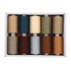 thumbnail image 1 of 10 Uds 1000 yarda carretes de hilo de poliéster multiuso juego de hilo a mano multicolor para coser, confección o acolchado Sunnimix Hilo de coser de poliéster, 1 of 8