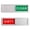 Silver red and green, variant on Yammee Dishwasher Magnets Clean Dirty Sign Magnet Dishwasher Magnetic Sticker Indicator