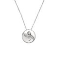 thumbnail image 1 of Sterling Silver Yin Yang Pendant Necklace, 18", 1 of 1