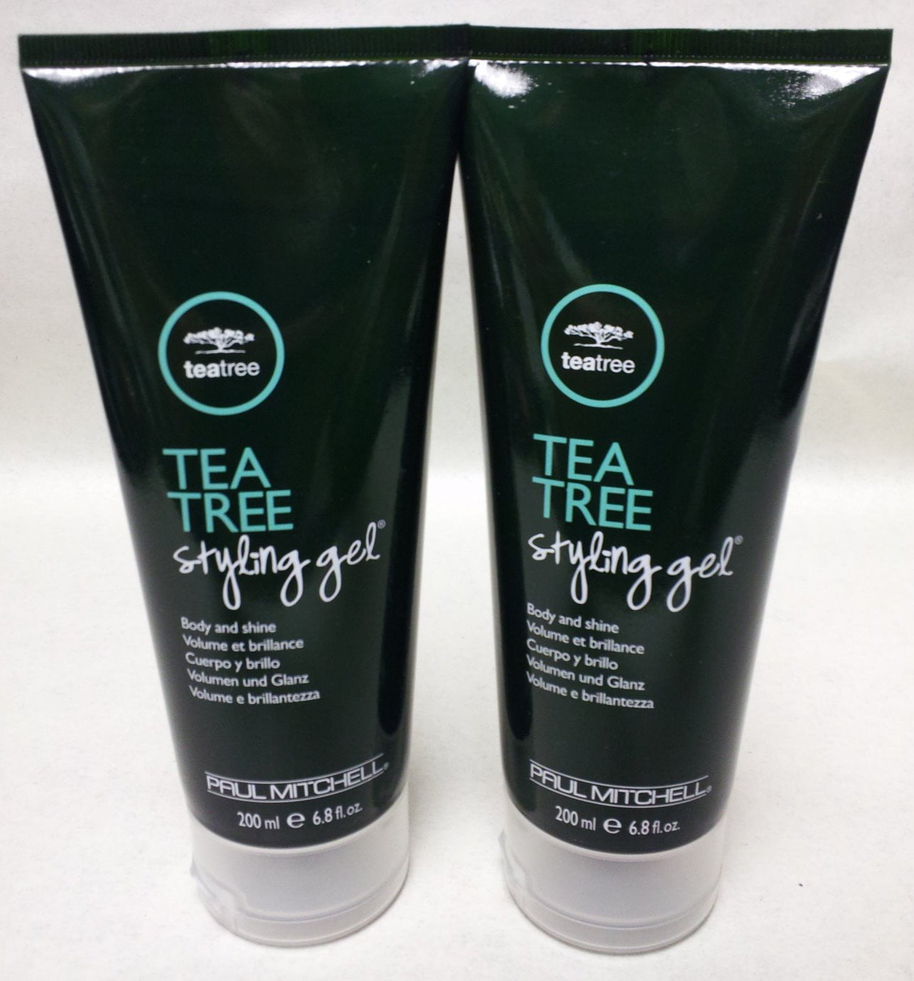 Paul Mitchell Tea Tree Styling Gel 6.8 Oz. Set of 2