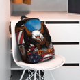 thumbnail image 3 of Easygdp Cartoon Bald Eagle USA Mochila Ligera de 15 Pulgadas para Estudiantes, Mochila Cómoda para la Escuela y Viajes, Correas Ajustables, 3 of 6