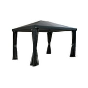 Sojag Monteserra 10 x 12 x 9 ft Black Gazebo