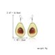 thumbnail image 4 of EeaseMX 1 par de pendientes colgantes de acrílico para mujer, delicados y creativos, color verde (aguacate)., 4 of 7