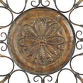 thumbnail image 6 of DecMode Brown Metal Scroll Wall Decor, 6 of 11