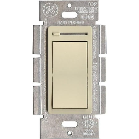 3 Way Toggle Dimmer (Four Bros Lighting SW-DM-600-12-3/LED/IV Single Pole and 3-Way Toggle Switch - Slide and On/Off Switch Slide Dimmer for LED or CFL -)