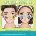 thumbnail image 2 of 2 tableros de práctica de pintura facial A4 reutilizables, plantilla de ejercicio de pintura, herramienta de pintura de maquillaje para escenario, suministros de pintura facial., 2 of 9