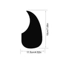thumbnail image 3 of Guitar Pickguard Pick Guard Scratch Plate Ultra Thin For Acoustic Guitars Adhesive Pick Guard, 3 of 8