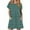 Green C, variant on Pejock Women's Summer Casual Tshirt Dresses O Neck Short Sleeve Loose Dress Sundress with Pockets Green A S (US Size: 4)
