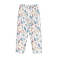 thumbnail image 5 of Xecao Tulips Flowers Women's Straight Lounge Pajama Pants: The Epitome of Relaxed Sleepwear, 5 of 9