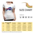 Buffalo_Bills Women's Casual T Shirt Cotton Popular Active T Shirt