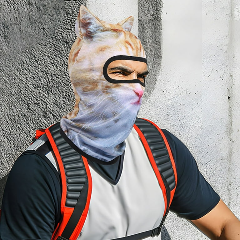 4pcs Winter Balaclava Cat Ski Mask Windproof with Ears Cute  display picture 3