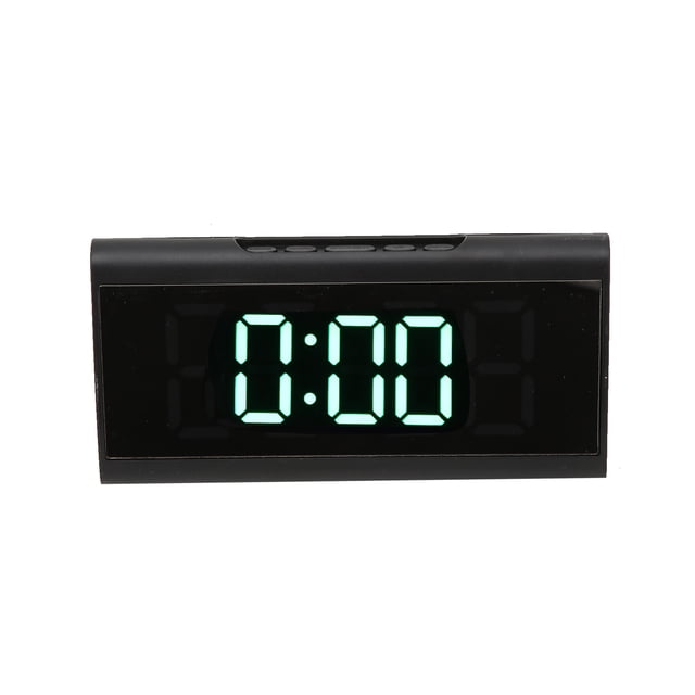 Digital Clock, High-definition Digital Display USB Charging Mirror Clock Alarm Clock Brightness Adjustment For Children For Home For Adults For Office White,Red,Green,Blue