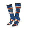 thumbnail image 2 of Women's Knee High Socks Retro Cape Verde Flag Outdoor Casual Tube Socks, 2 of 7