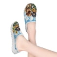 thumbnail image 6 of Chririnla Women Slip-on Mule Shoes Dachshund Dog Mules Clogs Shoes for Women Lady Sunflower Flat Loafers Comfortable Backless Walking Sneakers for Work Business Travel, 6 of 7