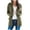 Green, variant on FRSASU Women Casual Single Breasted Trench Coats Long Sleeve Solid Color Fall Winter knitted sweater jacket White