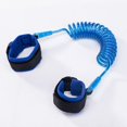 thumbnail image 2 of (Paquete de 2) Cinturón de muñeca antipérdida, 1,5 m/5 pies Riendas de seguridad para bebés Correa Pulsera Correa de muñeca Arnés de seguridad para niños Viajes suaves Compras Exploración Ayudante Rojo Verde, 2 of 5