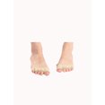 thumbnail image 3 of INSPIRE CHIC Talla Unisex Libre Calcetines de Yoga Sin Talón de Algodón de Media Punta Talla única Beige1-1 Par, 3 of 7