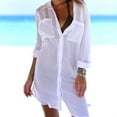 thumbnail image 2 of Fortune Robe de Plage pour Femmes, Maillot de Bain, Robe Chemise Mini d'Été, 2 of 2