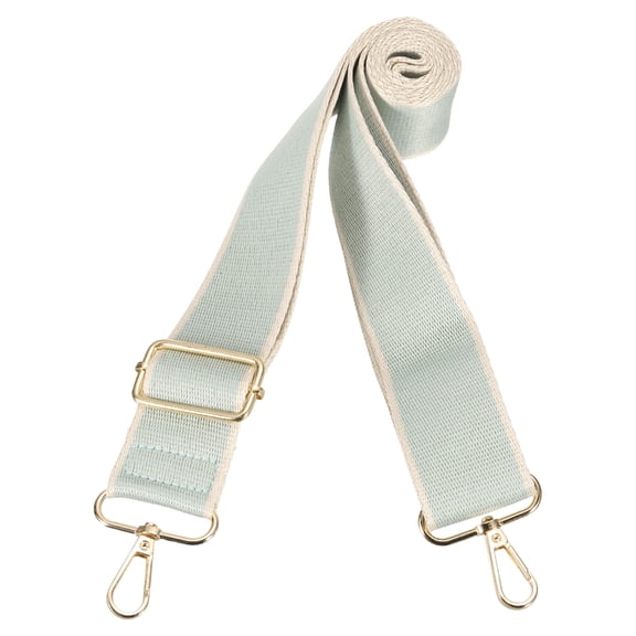 Uxcell 1.5-inch Wide Adjustable Replacement Crossbody Purse Strap, Universal Handbag Shoulder Strap, White Brown