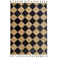 thumbnail image 2 of Indian Handmade Braided Natural Pure Jute with Black Design Area Rugs Size 10 x 13 Feet ( 300 cm x 390 cm ), 2 of 5
