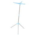 thumbnail image 2 of Percha de almacenamiento de prendas de secado para ropa de trípode, estante de toallas de secado de lavado de lavado plegable para ropa interior de Azul 1 capa, 2 of 8