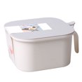 thumbnail image 1 of Boîte à Épices à 4 Compartiments avec Couvercle Anti-Poussière Grande Capacité Conteneur de Stockage de Condiments - Blanc, 1 of 4