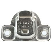 Salice 25-Pack 106 Degree 1/2 Overlay, E-Centra Screw-On Face Frame Hinge with 2 Cams, Nickel Finish