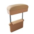 thumbnail image 1 of Sidaley Worallymy, caja de reposabrazos para coche, almohadilla de descanso ajustable, organizador de almacenamiento de artículos diversos para elevador Ventana automotriz Beige Sidaley VI000928-01, 1 of 6