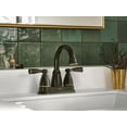 thumbnail image 5 of Moen 84943BRB Banbury Two Handle, High Arc Bathroom Faucet, Mediterranean Bronze - Quantity 1, 5 of 6