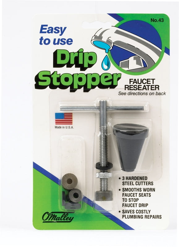 Omalley Faucet Reseater Kit Includes Cutters, Guide Cone, Washers And