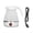 White, variant on NFTIGB Folding Electric Kettle, 0.6L / 20.3 oz Collapsible Hot Water Kettle, 400W Travel Mini Electric Tea Pot with Stainless Steel Base & Automatic Shut-Off, Fast Boiling Water for Coffee, White