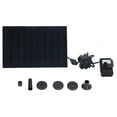 thumbnail image 1 of Solar Water Pump DC Brushless Monocrystalline Silicon Landscape Floating Fountain 9V 1.8W, 1 of 7