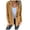 Khaki, variant on Wool Blazer for Women Casual Fall Winter Notched Collar Fitted Suit Jacket Coat(Black,XL)