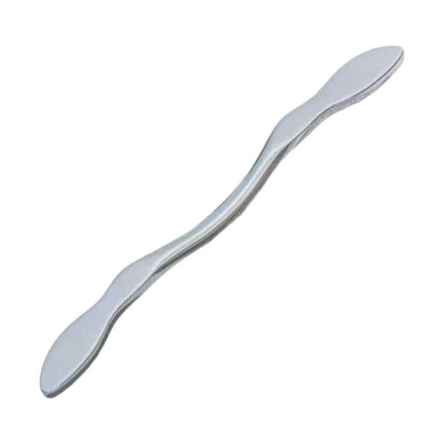 Herramienta Gua Sha de acero inoxidable, portátil, diseño ergonómico, manual para hombres y mujeres. 46 centímetros